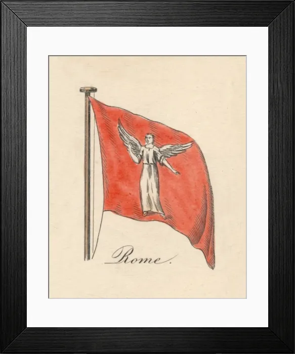 Framed Print : Rome, 1838 Framed Print : Rome, 1838