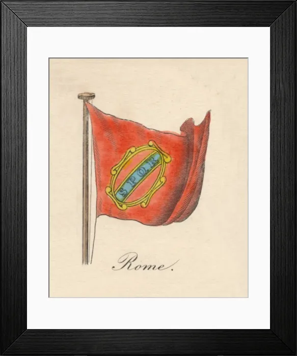 Framed Print : Rome, 1838 Framed Print : Rome, 1838
