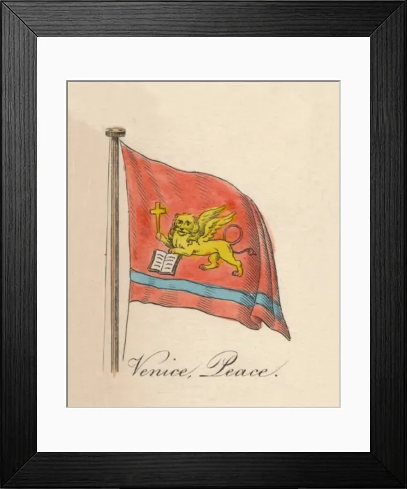 Framed Print : Venice, Peace, 1838 Framed Print : Venice, Peace, 1838