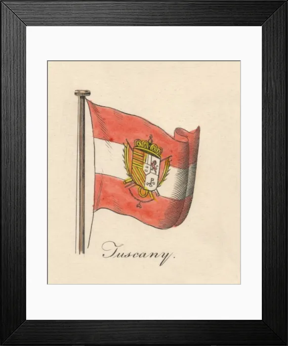 Framed Print : Tuscany, 1838 Framed Print : Tuscany, 1838