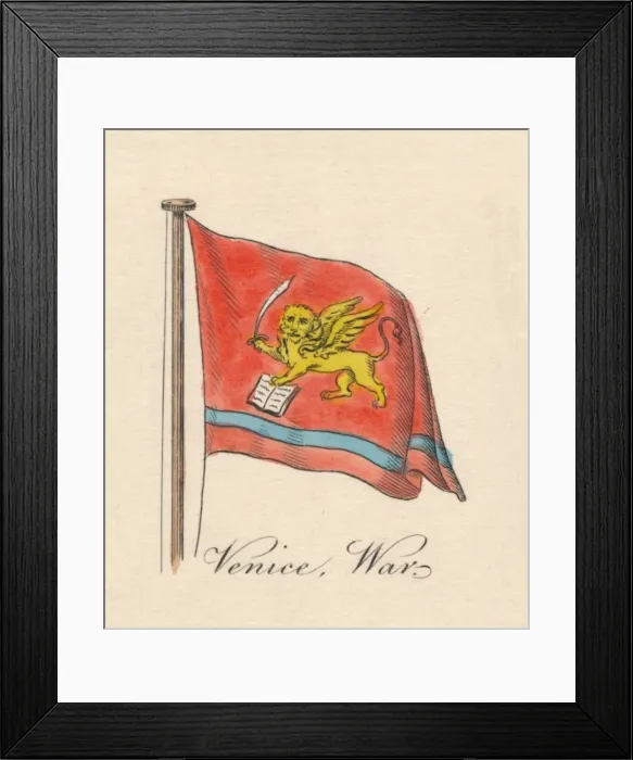 Framed Print : Venice, War, 1838 Framed Print : Venice, War, 1838