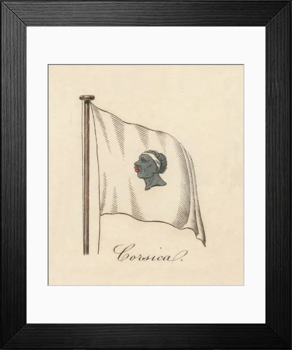 Framed Print : Corsica, 1838 Framed Print : Corsica, 1838