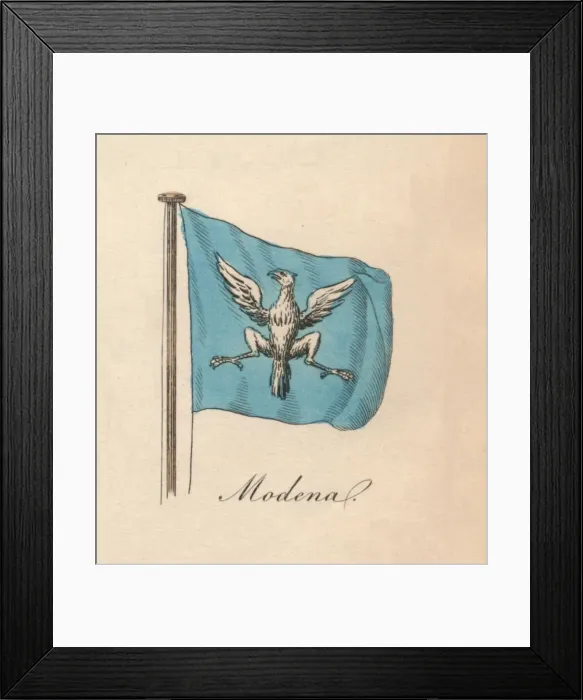 Framed Print : Modena, 1838 Framed Print : Modena, 1838