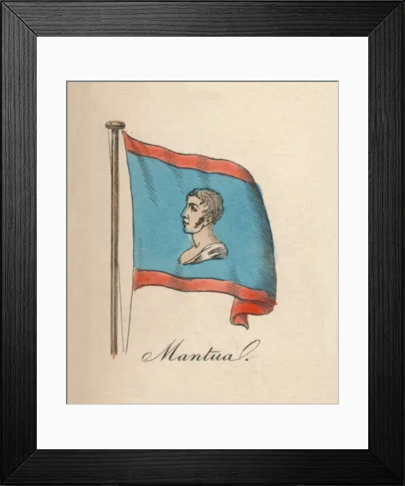 Framed Print : Mantua, 1838 Framed Print : Mantua, 1838