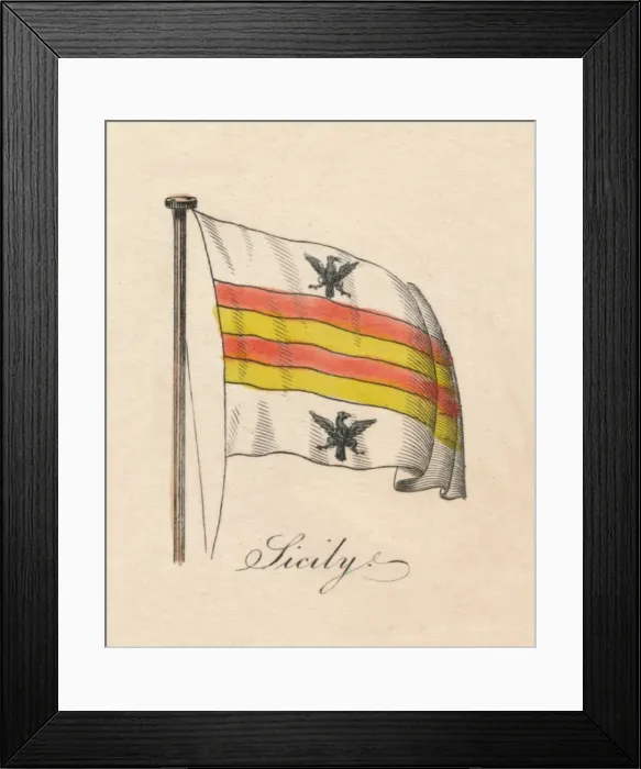 Framed Print : Sicily, 1838 Framed Print : Sicily, 1838