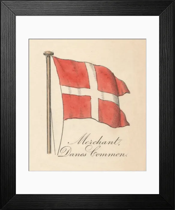 Framed Print : Merchant, Danes Common, 1838 Framed Print : Merchant, Danes Common, 1838