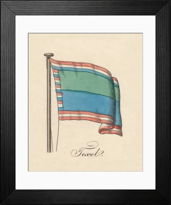 Framed Print : Texel, 1838 Framed Print : Texel, 1838