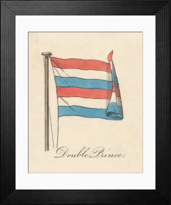 Framed Print : Double Prince, 1838 Framed Print : Double Prince, 1838