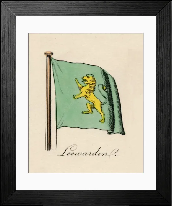 Framed Print : Leewarden, 1838 Framed Print : Leewarden, 1838