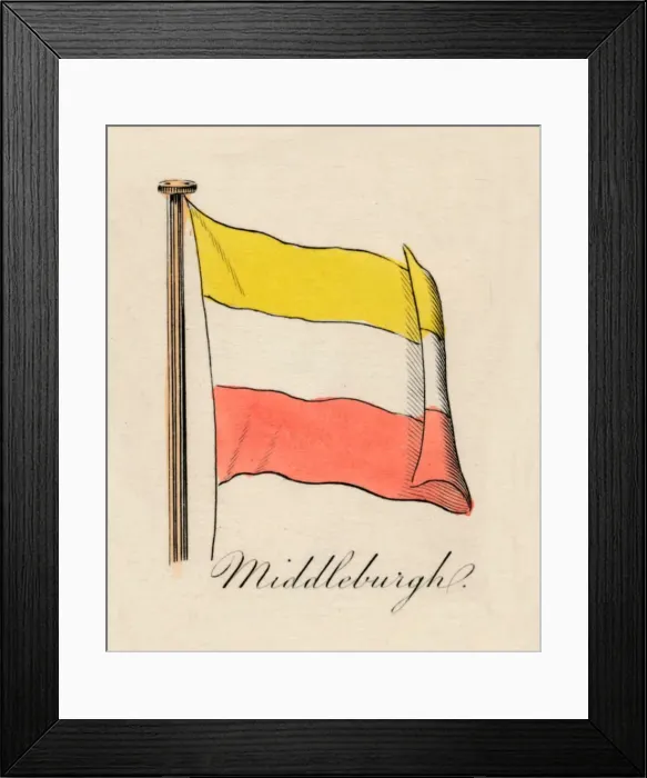 Framed Print : Middlesburgh, 1838 Framed Print : Middlesburgh, 1838
