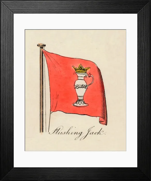 Framed Print : Flushing Jack, 1838