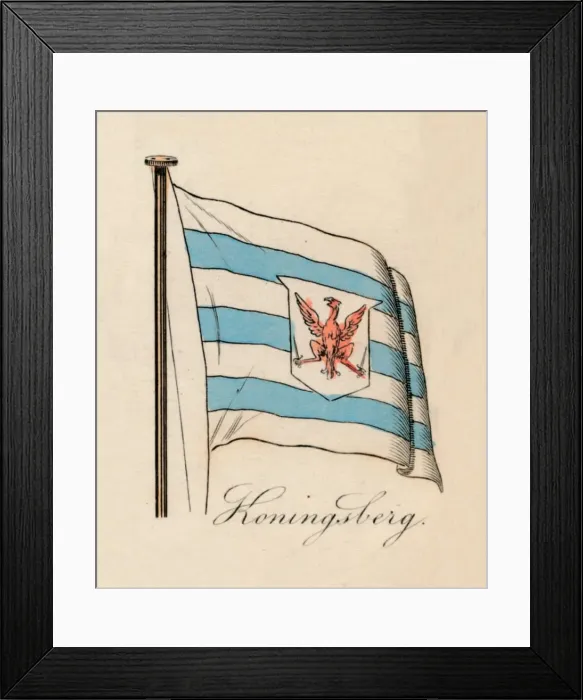 Framed Print : Koningsberg, 1838 Framed Print : Koningsberg, 1838
