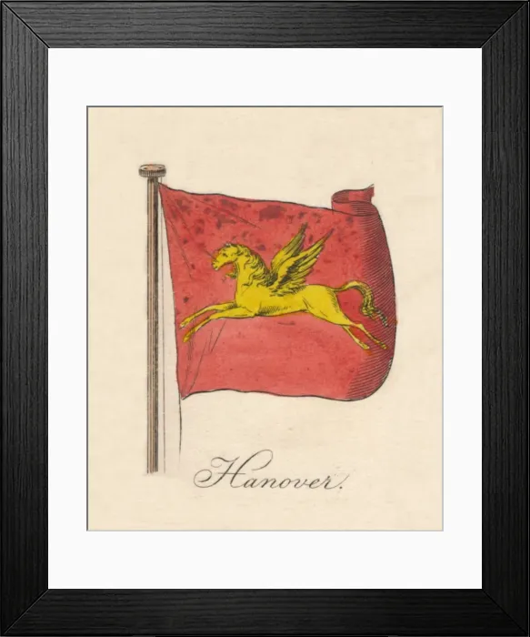 Framed Print : Hanover, 1838 Framed Print : Hanover, 1838