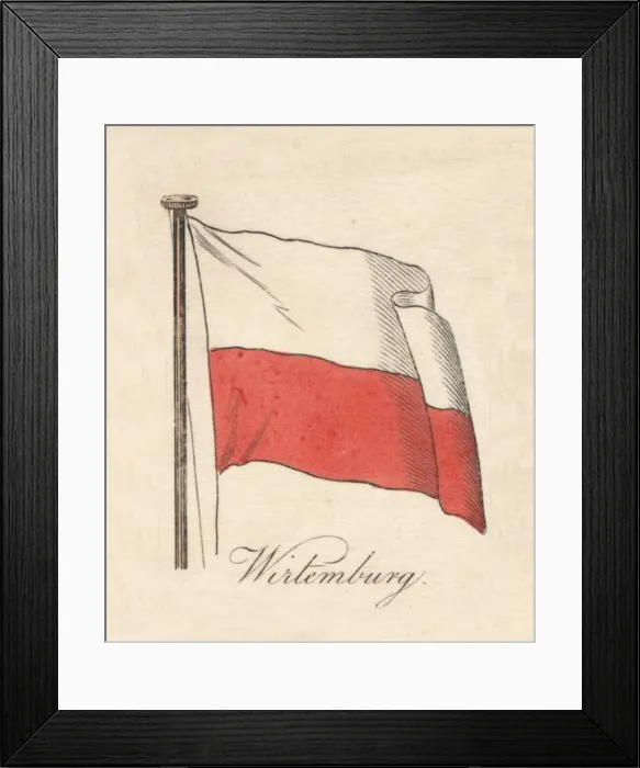 Framed Print : Wirtemburg, 1838 Framed Print : Wirtemburg, 1838