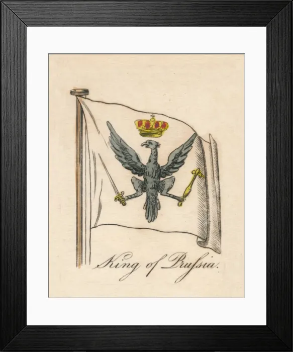 Framed Print : King of Prussia, 1838 Framed Print : King of Prussia, 1838