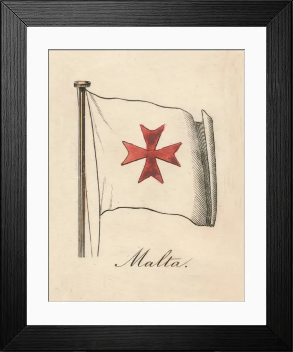 Framed Print : Malta, 1838