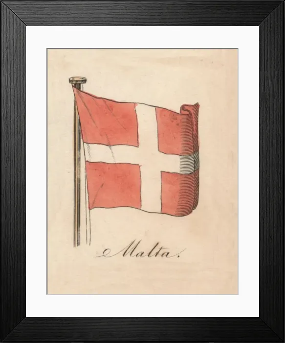 Framed Print : Malta, 1838 Framed Print : Malta, 1838