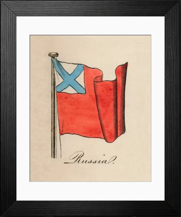 Framed Print : Russia, 1838