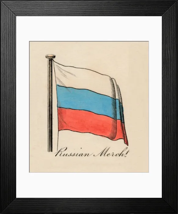 Framed Print : Russian Merchant, 1838 Framed Print : Russian Merchant, 1838