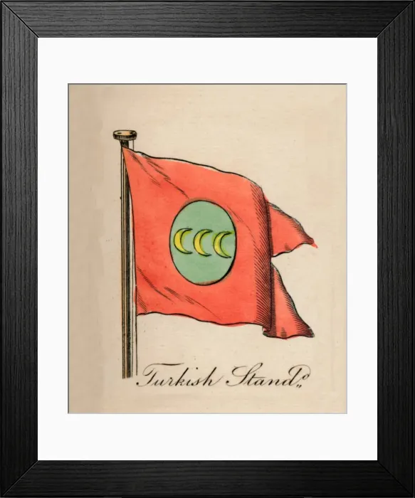 Framed Print : Turkish Stand, 1838 Framed Print : Turkish Stand, 1838