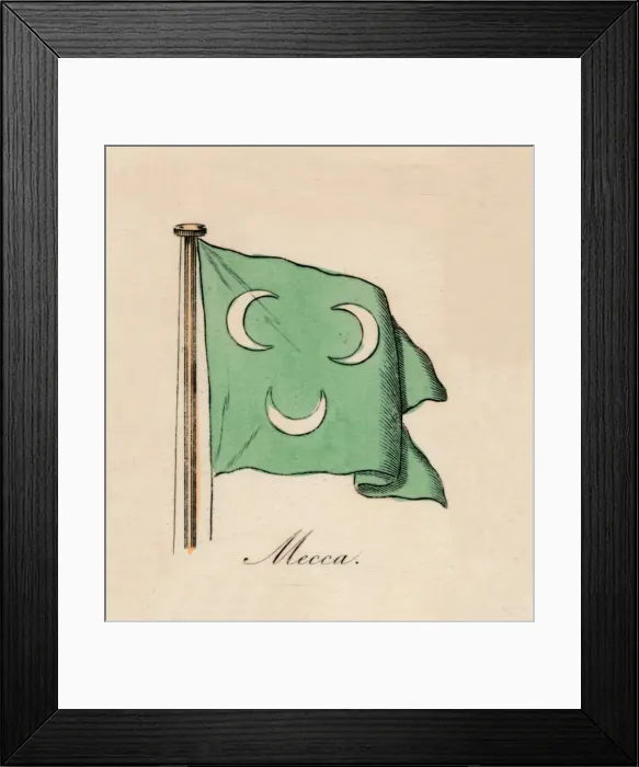 Framed Print : Mecca, 1838 Framed Print : Mecca, 1838