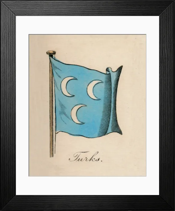 Framed Print : Turks, 1838 Framed Print : Turks, 1838