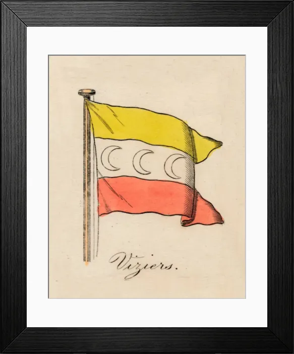 Framed Print : Viziers, 1838 Framed Print : Viziers, 1838