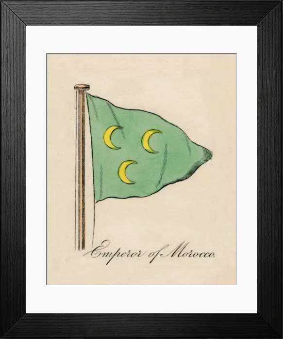Framed Print : Emperor of Morocco, 1838 Framed Print : Emperor of Morocco, 1838