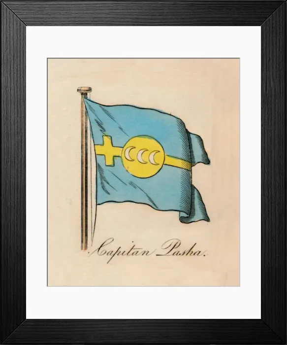 Framed Print : Capitan Pasha, 1838 Framed Print : Capitan Pasha, 1838
