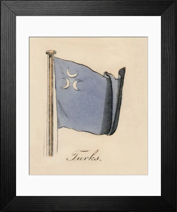 Framed Print : Turks, 1838 Framed Print : Turks, 1838