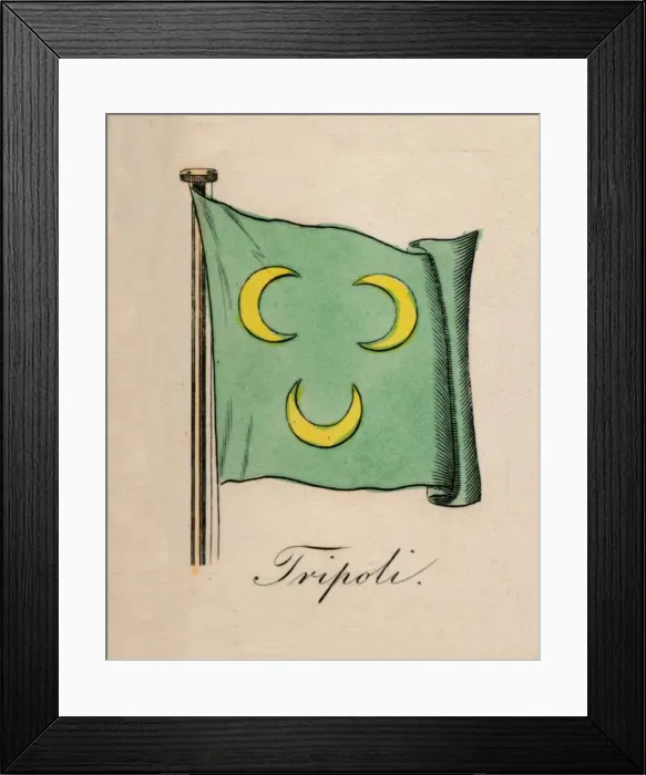 Framed Print : Tripoli, 1838 Framed Print : Tripoli, 1838