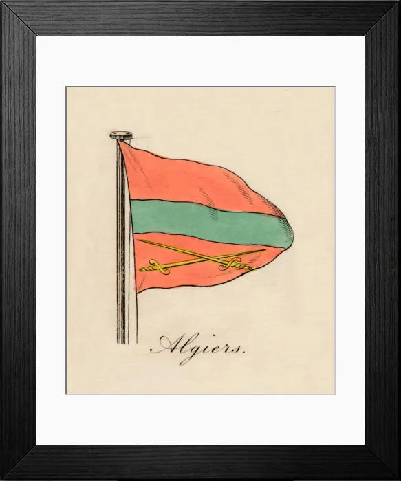 Framed Print : Algiers, 1838