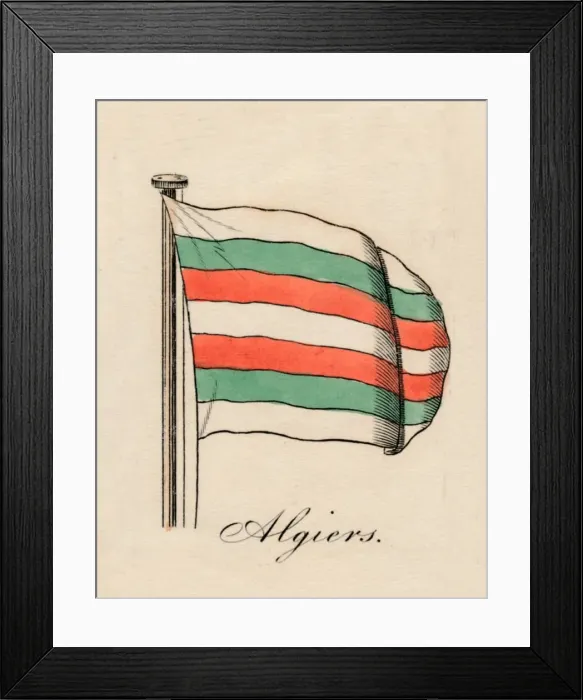 Framed Print : Algiers, 1838