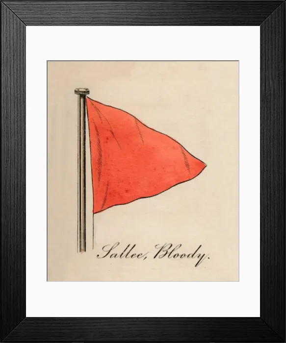 Framed Print : Sallee, Bloody, 1838 Framed Print : Sallee, Bloody, 1838