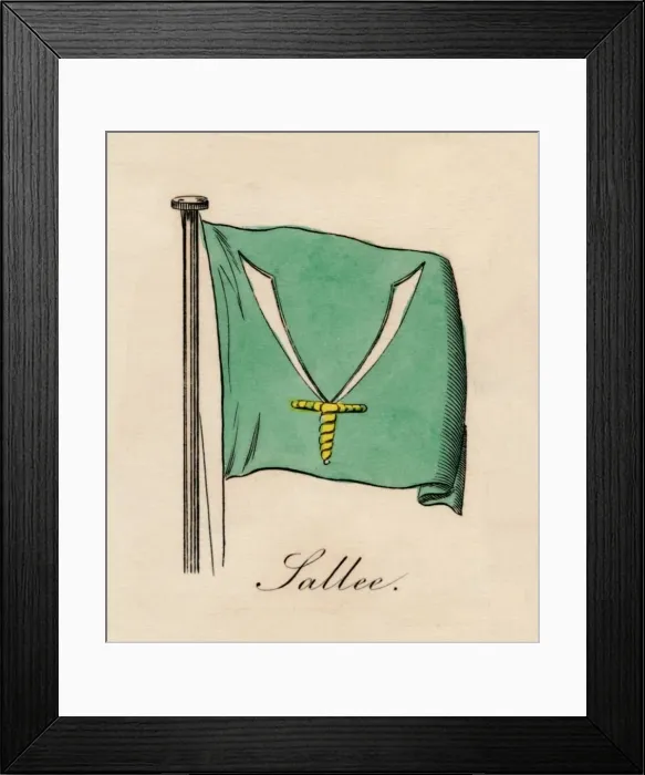Framed Print : Sallee, 1838 Framed Print : Sallee, 1838