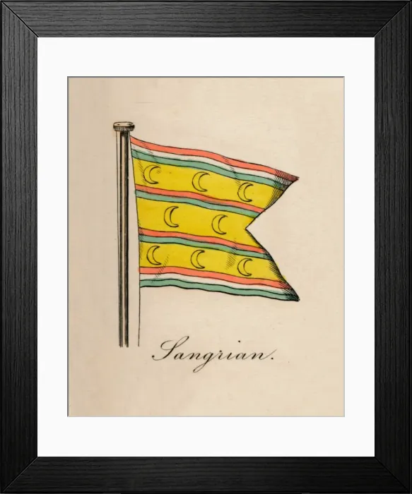 Framed Print : Sangrian, 1838 Framed Print : Sangrian, 1838