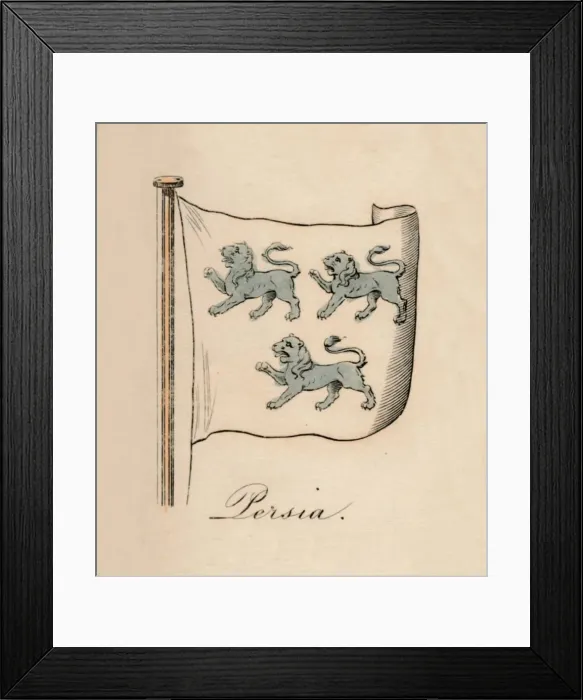 Framed Print : Persia, 1838 Framed Print : Persia, 1838