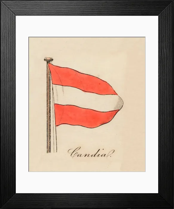 Framed Print : Candia, 1838 Framed Print : Candia, 1838