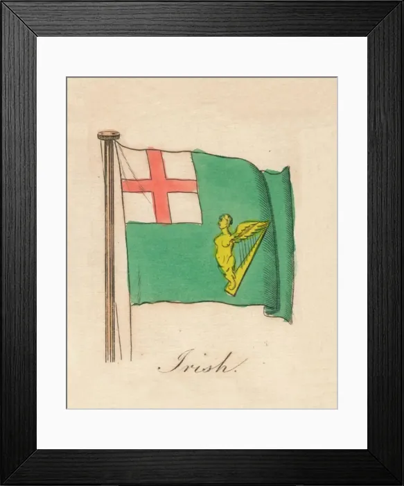 Framed Print : Irish, 1838 Framed Print : Irish, 1838