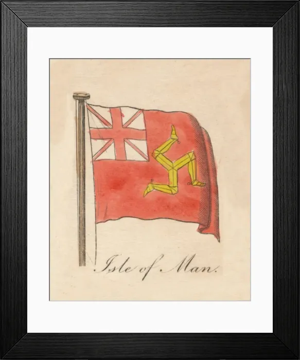 Framed Print : Isle of Man, 1838 Framed Print : Isle of Man, 1838