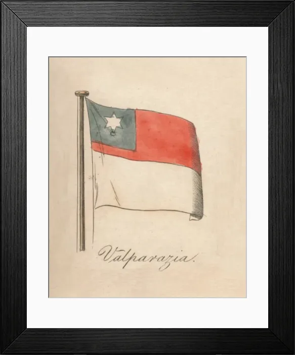 Framed Print : Valparazia, 1838 Framed Print : Valparazia, 1838