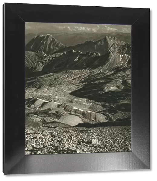 View from the Zugspitze, 1931. Artist: Kurt Hielscher