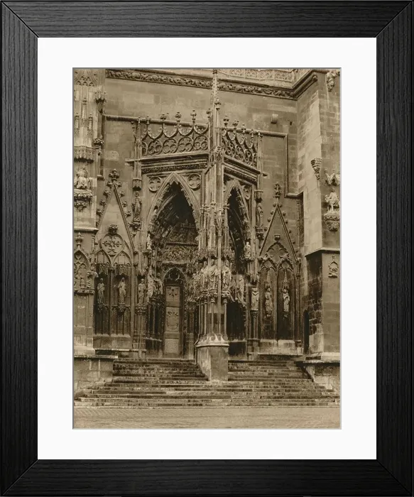 Framed Print : Regensburg - Cathedral Corch, 1931. Artist: Kurt Hielscher Framed Print : Regensburg - Cathedral Corch, 1931. Artist: Kurt Hielscher