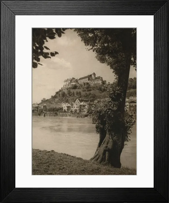 Framed Print : Burghausen (Salzach), 1931. Artist: Kurt Hielscher