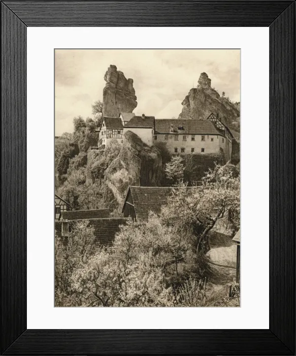 Framed Print : Tuchersfeld (Frankische Schweiz). Judehof, 1931. Artist: Kurt Hielscher Framed Print : Tuchersfeld (Frankische Schweiz). Judehof, 1931. Artist: Kurt Hielscher