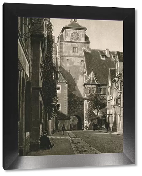 Rothenburg o. d. T. - Weisser Turm, 1931. Artist: Kurt Hielscher