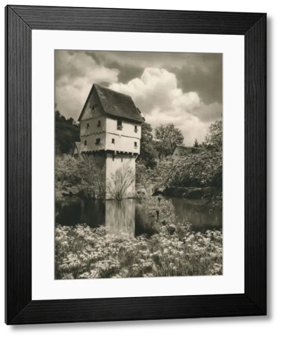 Framed Print : Rothenburg o. d. T. - Topplerschlosschen, 1931. Artist: Kurt Hielscher Framed Print : Rothenburg o. d. T. - Topplerschlosschen, 1931. Artist: Kurt Hielscher
