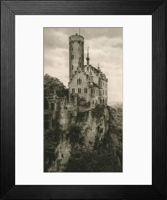 Framed Print : Lichtenstein, 1931. Artist: Kurt Hielscher Framed Print : Lichtenstein, 1931. Artist: Kurt Hielscher