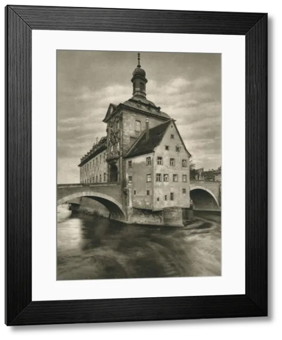 Framed Print : Bamberg - Rathaus, 1931. Artist: Kurt Hielscher Framed Print : Bamberg - Rathaus, 1931. Artist: Kurt Hielscher