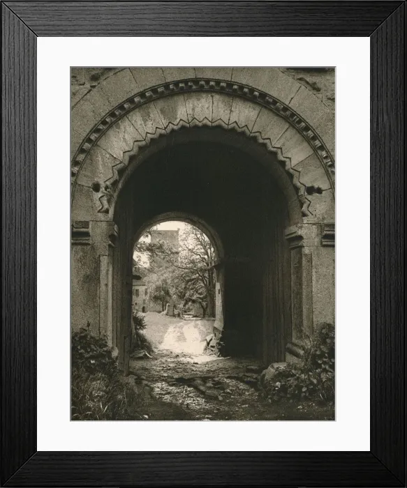 Framed Print : Ruine Salzburg. Salzburg ruins near Neustadt, 1931. Artist: Kurt Hielscher Framed Print : Ruine Salzburg. Salzburg ruins near Neustadt, 1931. Artist: Kurt Hielscher